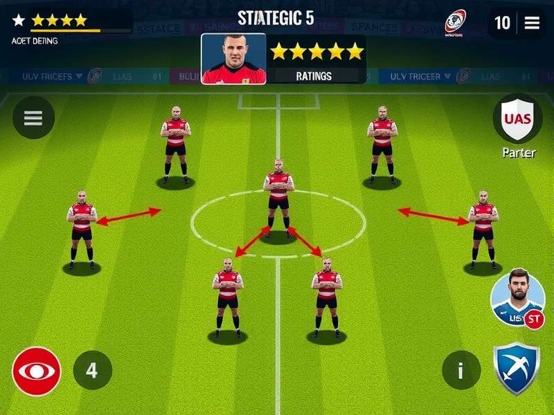 Advanced strategic formations in Rugby Tactics War